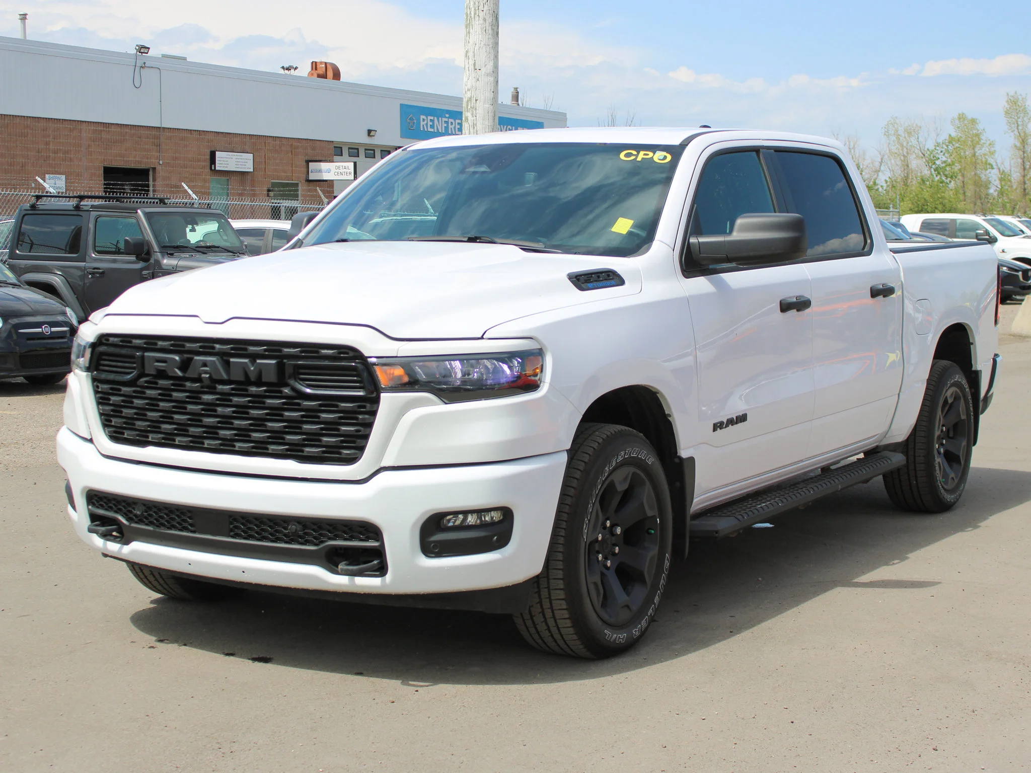 Certified Used 2025 White RAM Tradesman * Adaptive Cruise | Protection Group | Sport Appearance | 3M PPF | Apple CarPlay image 12