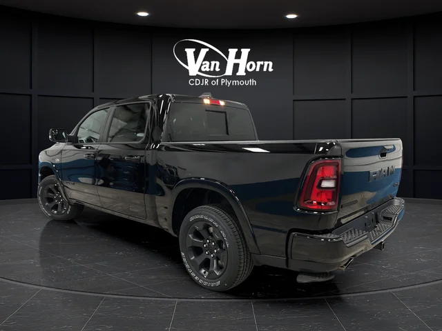 New 2026 Diamond Black Crystal Pearl-Coat Exterior Paint RAM Big Horn/Lone Star image 5