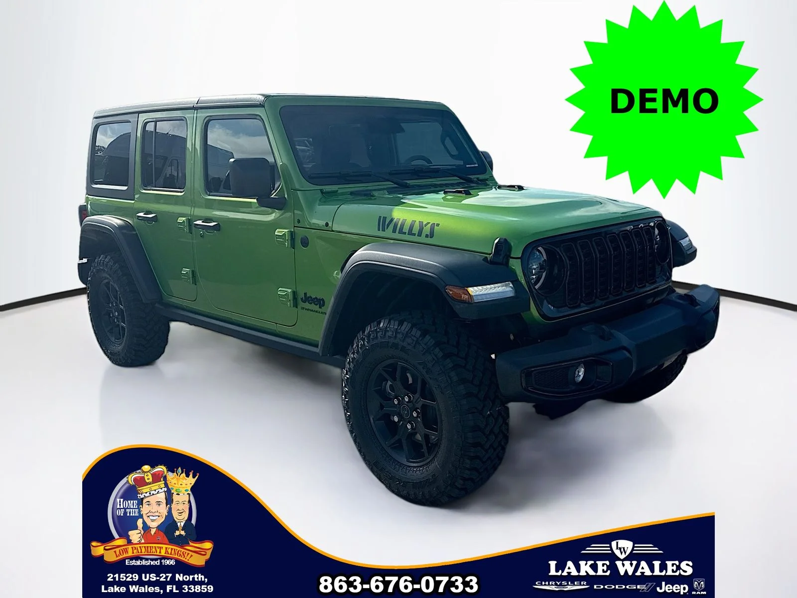 New 2026 Mojito Clear-Coat Exterior Paint Jeep Willys image 1
