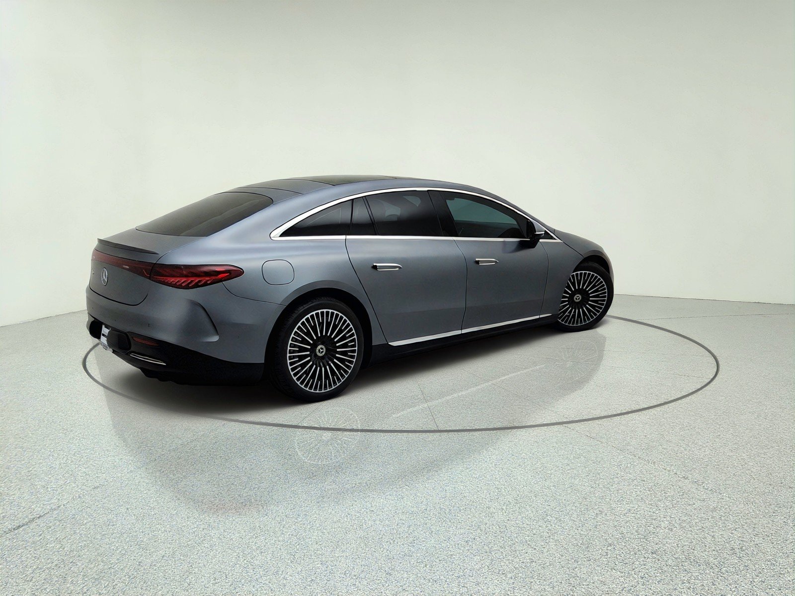 Certified Used 2022 MANUFAKTUR Selenite Grey Magno Mercedes-Benz EQS 450+ image 8