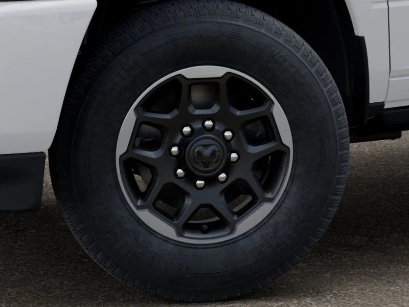 New 2026 Bright White Clear-Coat Exterior Paint RAM Laramie image 9