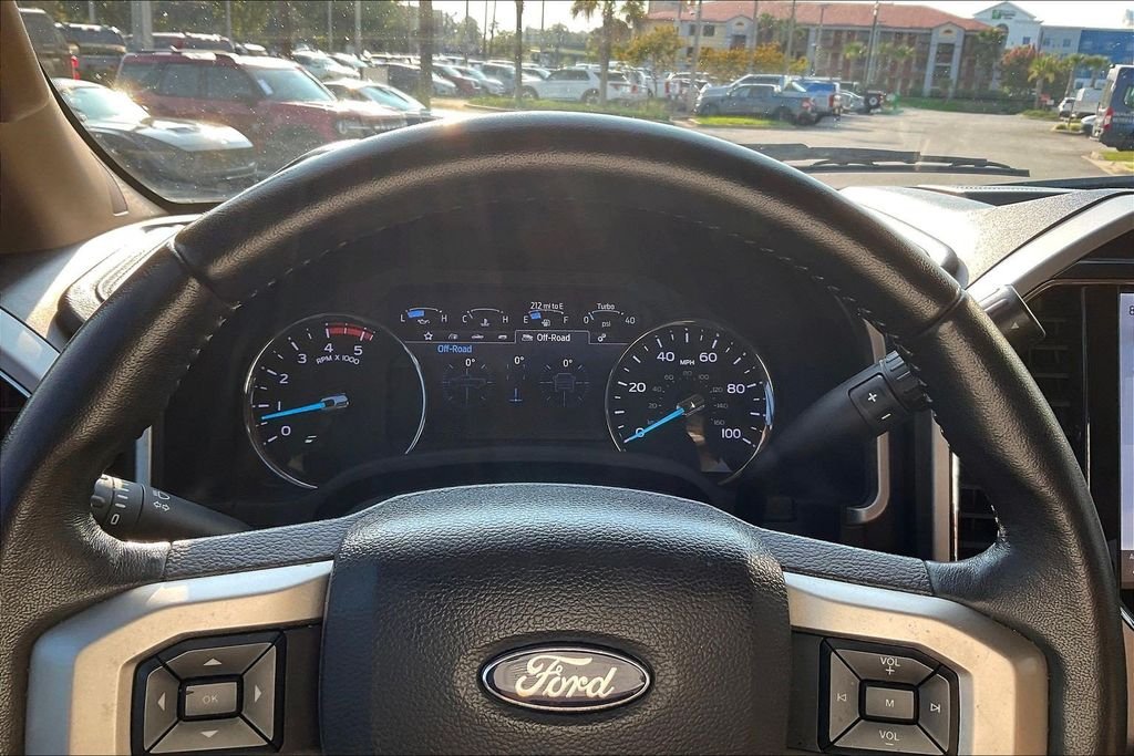 Certified Used 2022 Red Metallic Ford Lariat image 14
