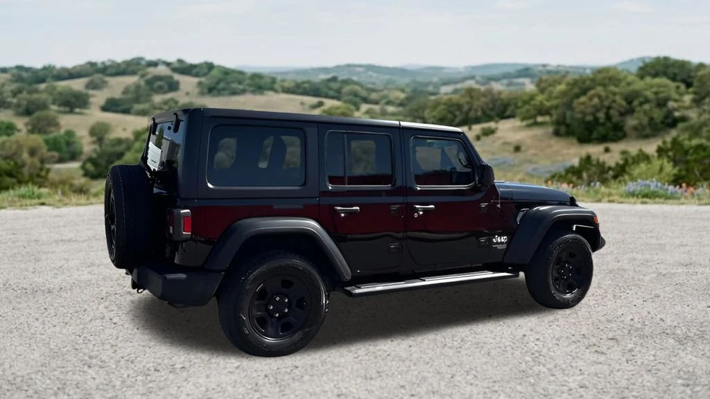 Used 2021 Black Jeep Unlimited Sport image 10