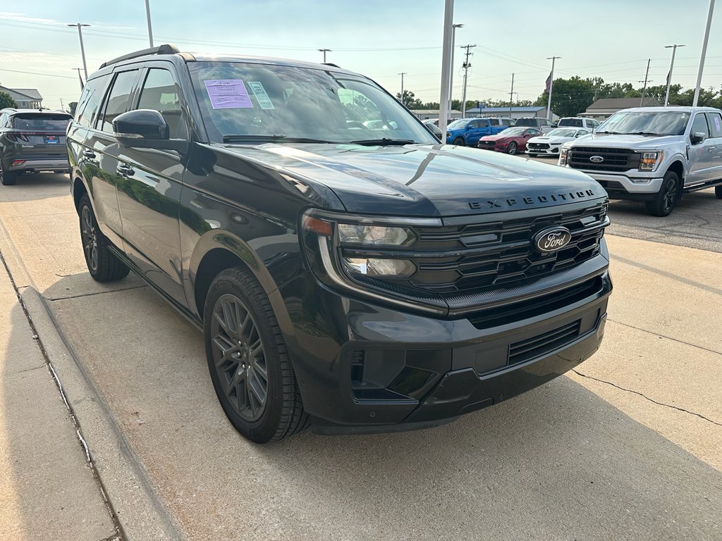 New 2025 Agate Black Metallic Ford Platinum® image 2