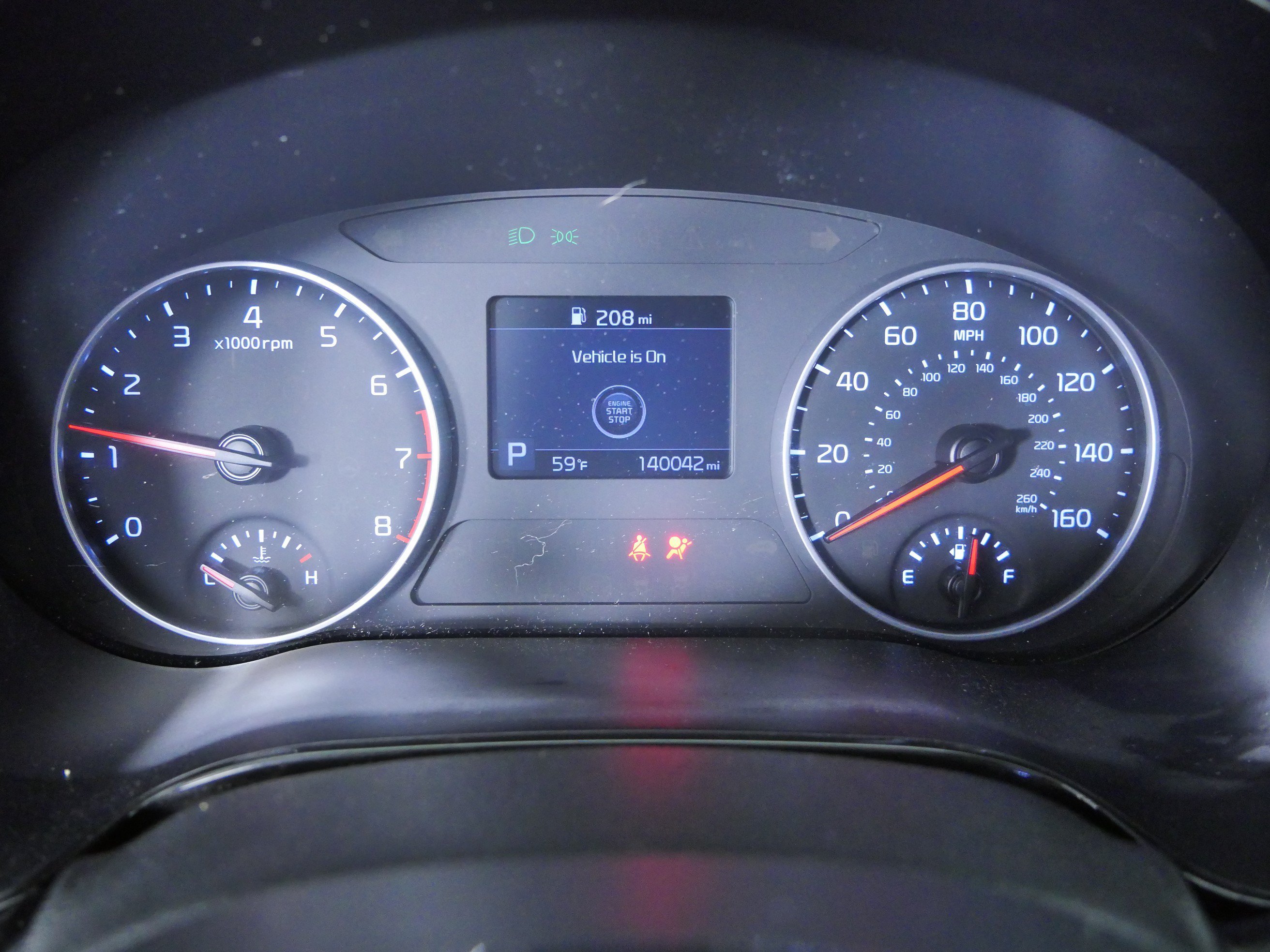 Used 2021 Dark Ocean Blue Kia EX image 24