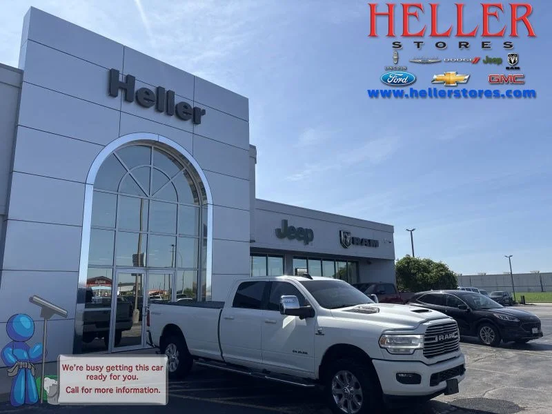 Used 2024 Pearl White Ram Laramie image 1