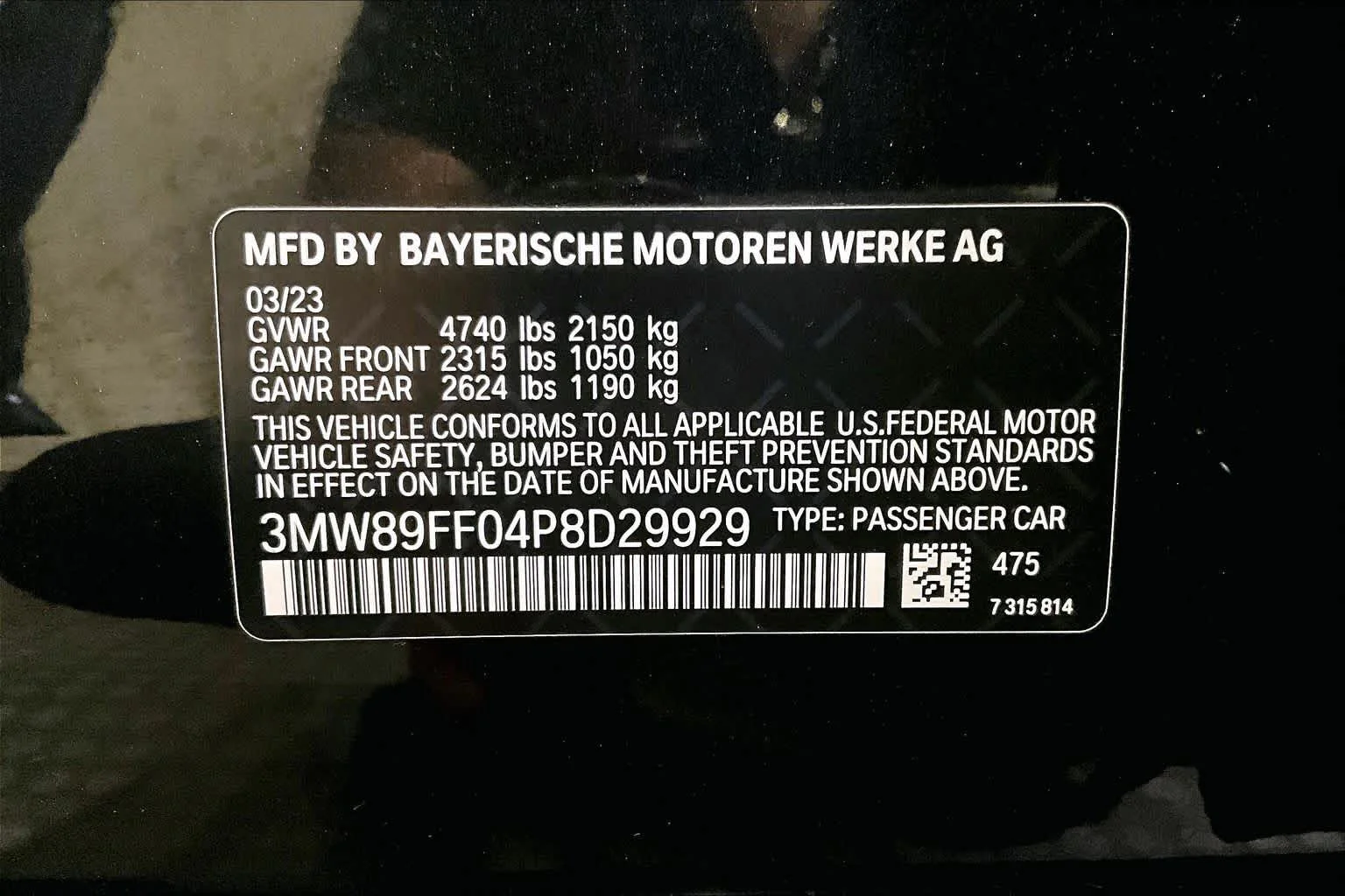 Certified Used 2023 Black Sapphire Metallic BMW 330i xDrive image 33