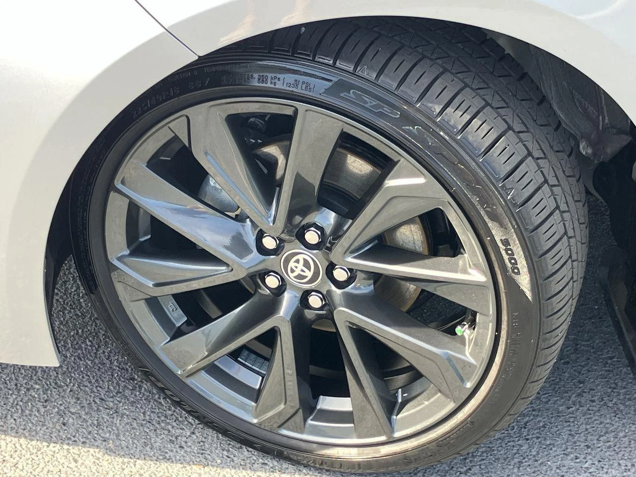 Certified Used 2026 Silver (Classic Silver Metallic) Toyota SE image 9