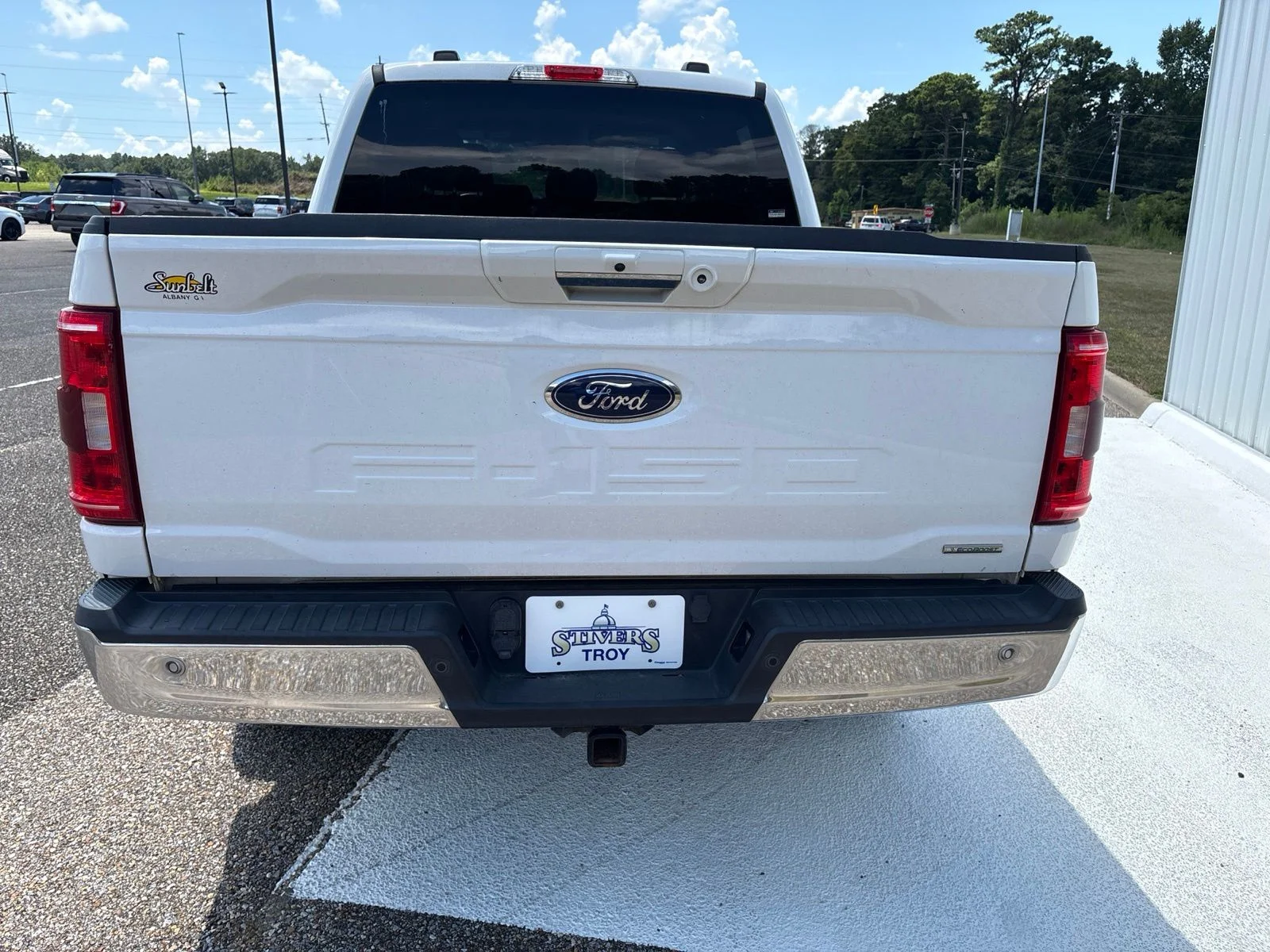 Used 2022 White Ford XLT image 4