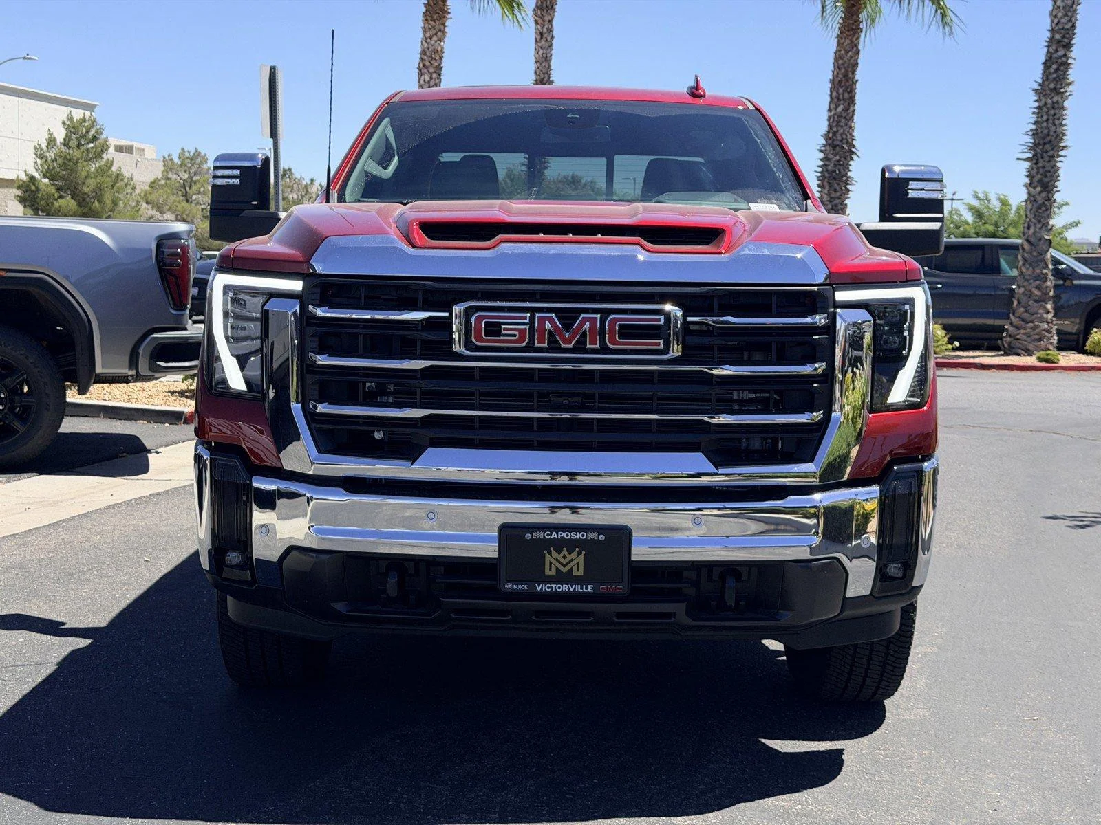 New 2026 Volcanic Red Tintcoat GMC SLT image 2