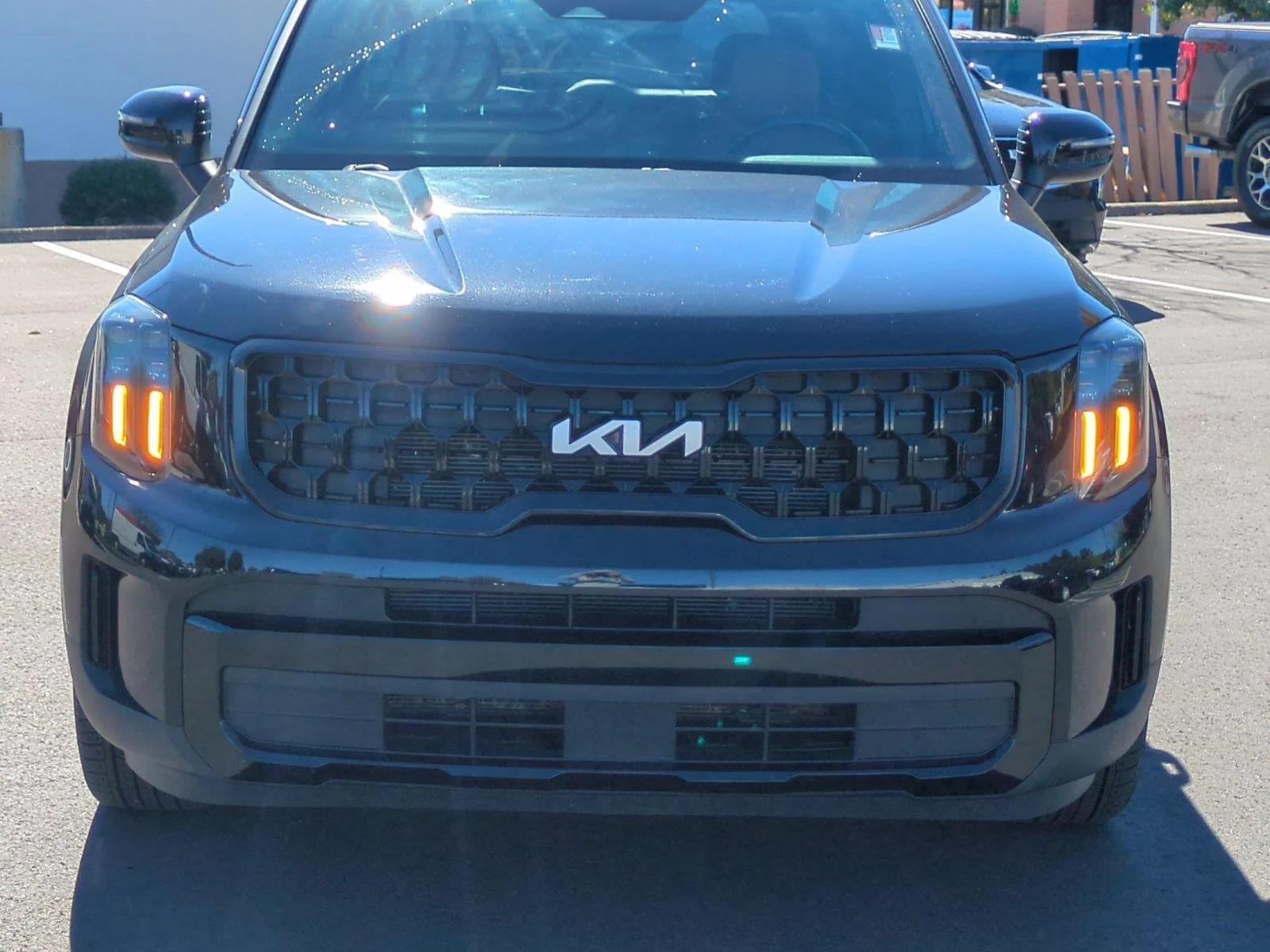 Used 2024 Ebony Black Kia EX X-Line image 13