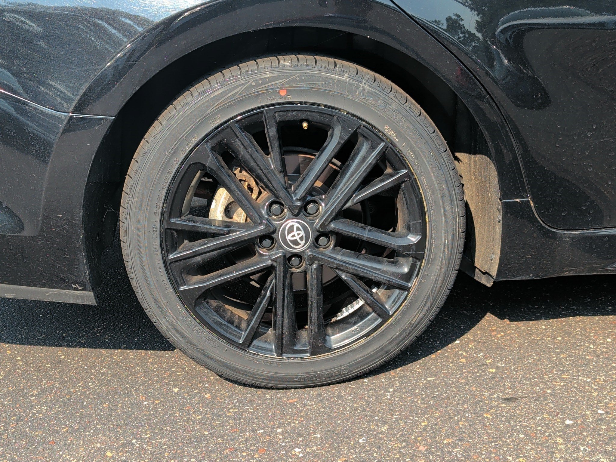 Used 2025 MIDNIGHT BLACK Toyota SE image 5