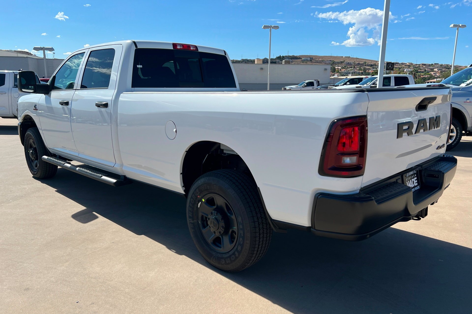 New 2027 Bright White Clear-Coat Exterior Paint RAM Tradesman image 3