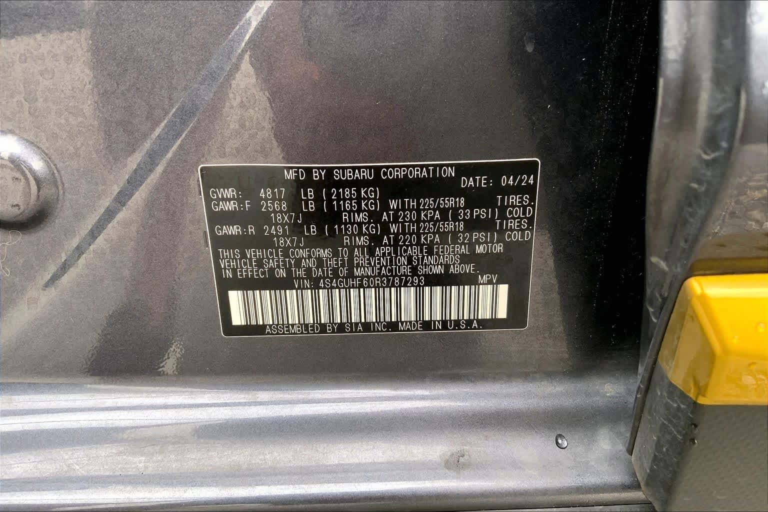 Used 2024 Magnetite Gray Metallic Subaru Sport image 31