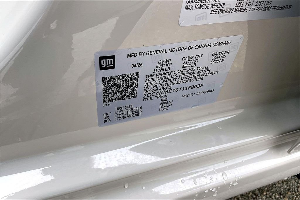 Used 2026 Tan Chevrolet Custom image 16