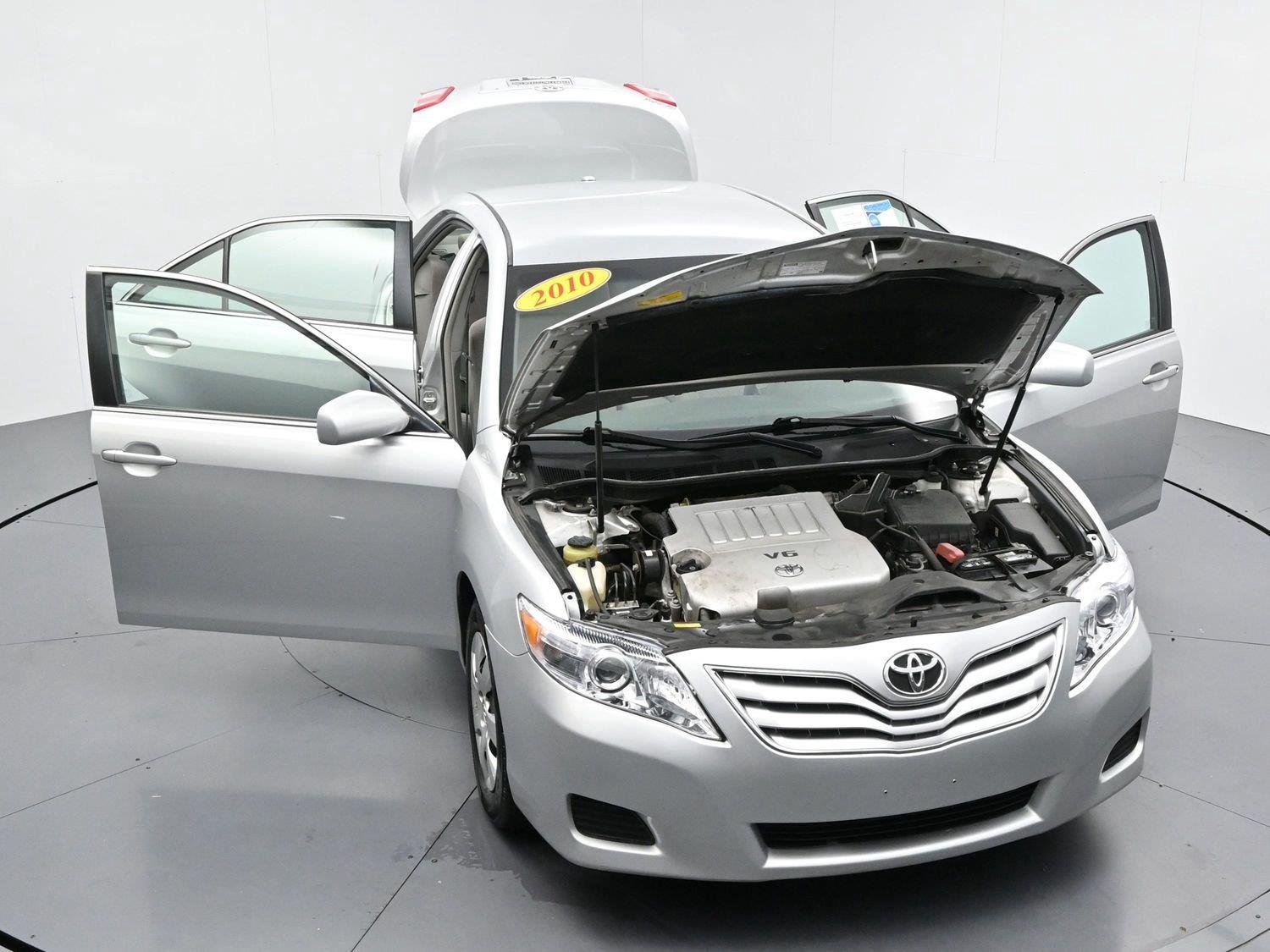 Used 2010 Classic Silver Metallic Toyota LE image 36
