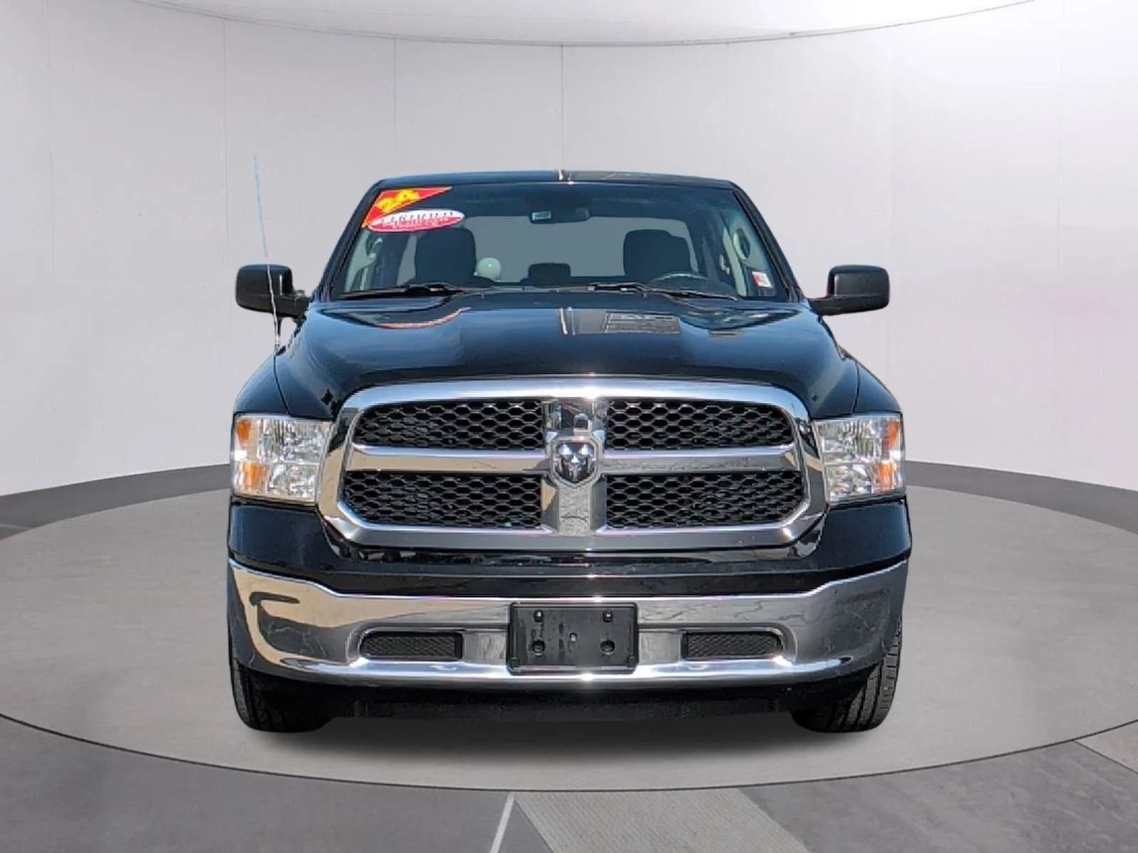 Used 2024 Diamond Black Crystal Pearlcoat Ram SLT image 7