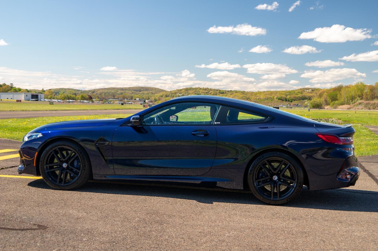 Used 2023 Tanzanite Blue II Metallic BMW Competition image 4