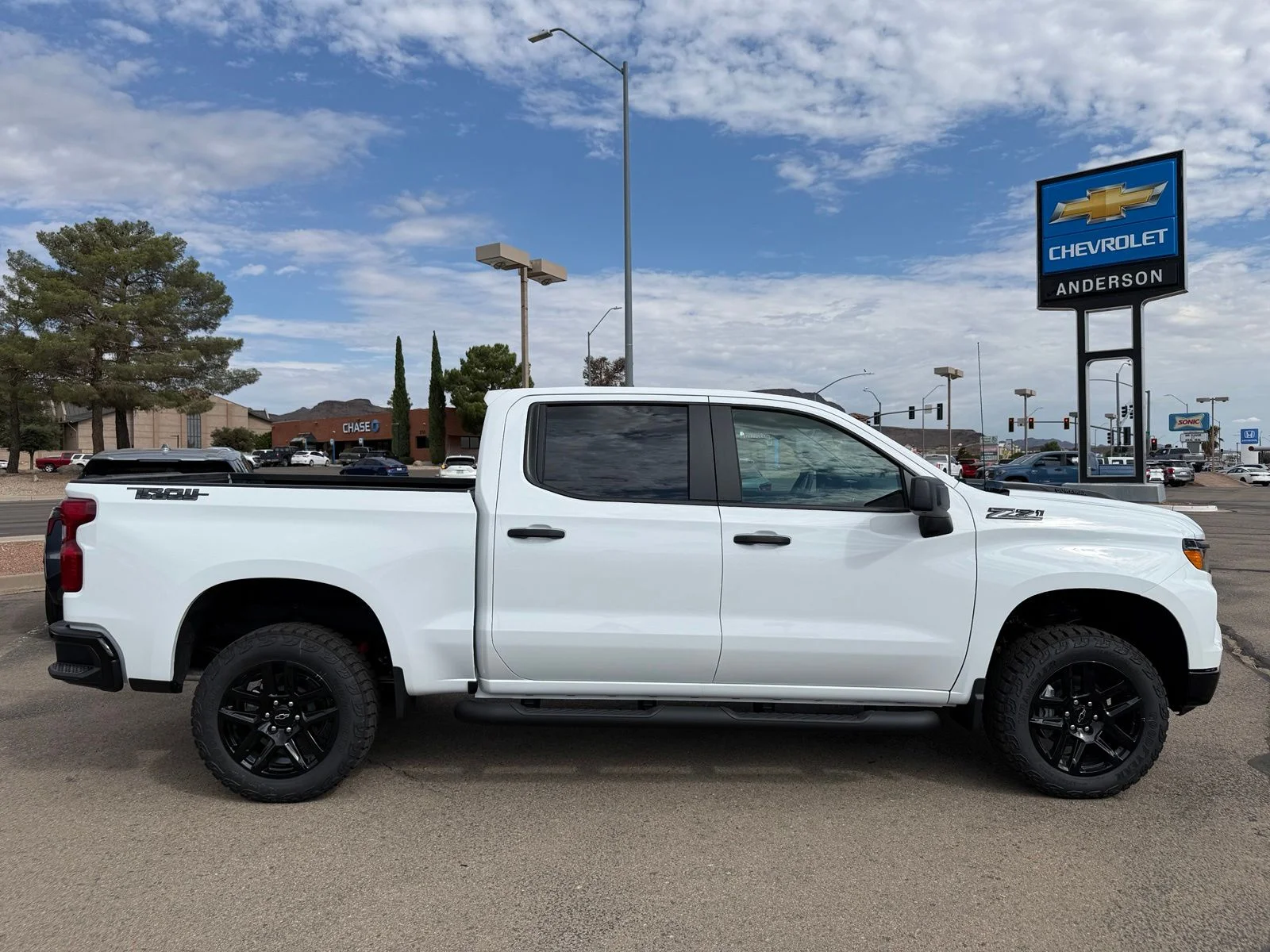 New 2026 White Chevrolet Custom Trail Boss image 4