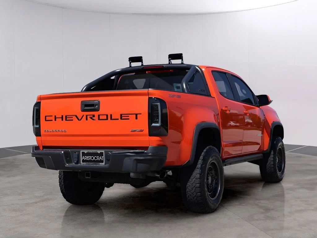 Used 2021 Orange Chevrolet ZR2 image 7