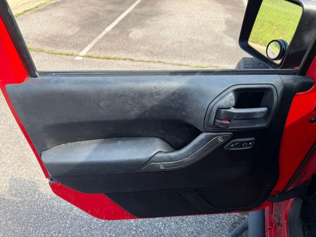 Used 2014 Red Jeep Unlimited Sport image 24