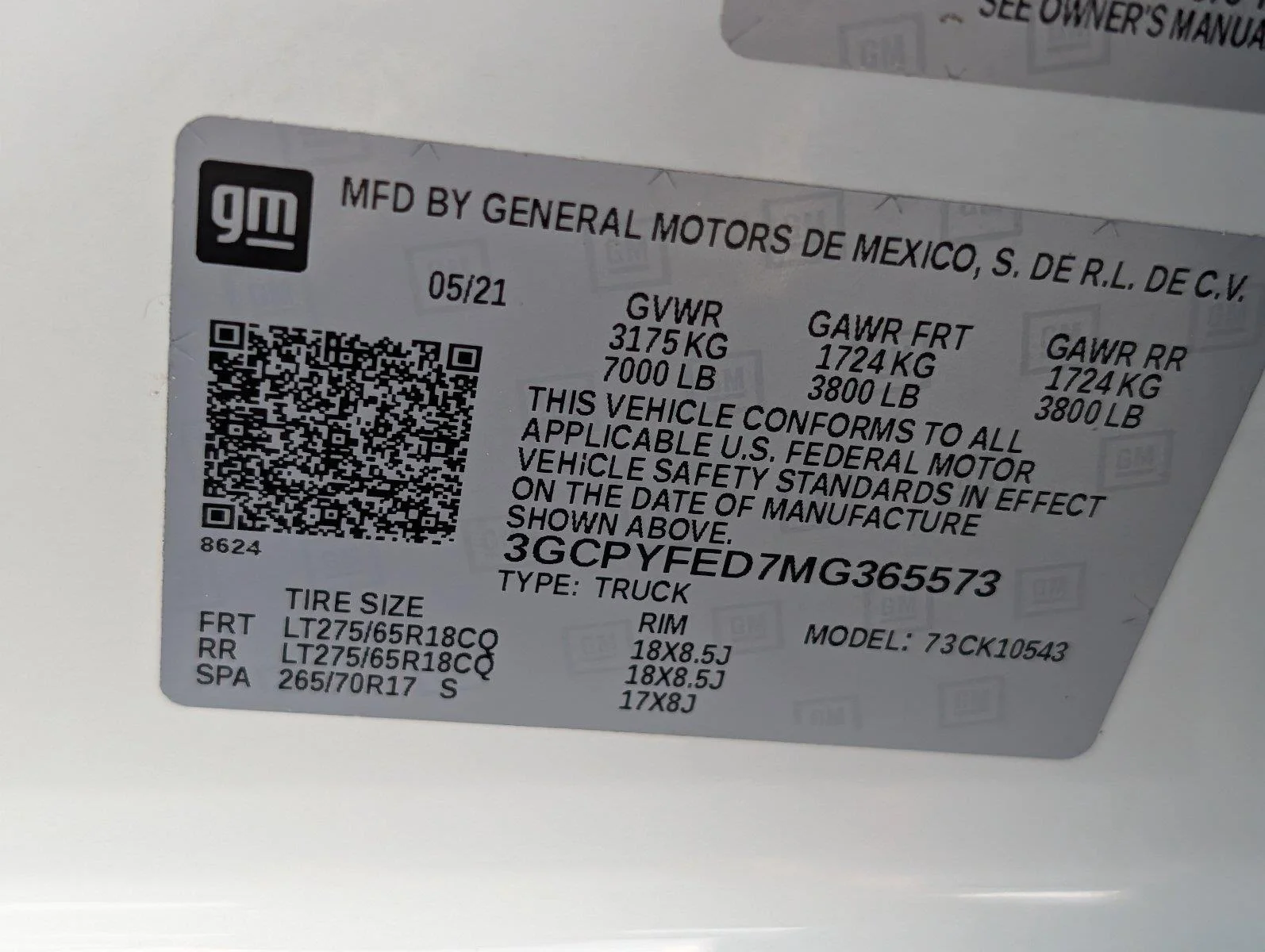 Used 2021 SUMMIT WHITE Chevrolet LT Trail Boss image 41