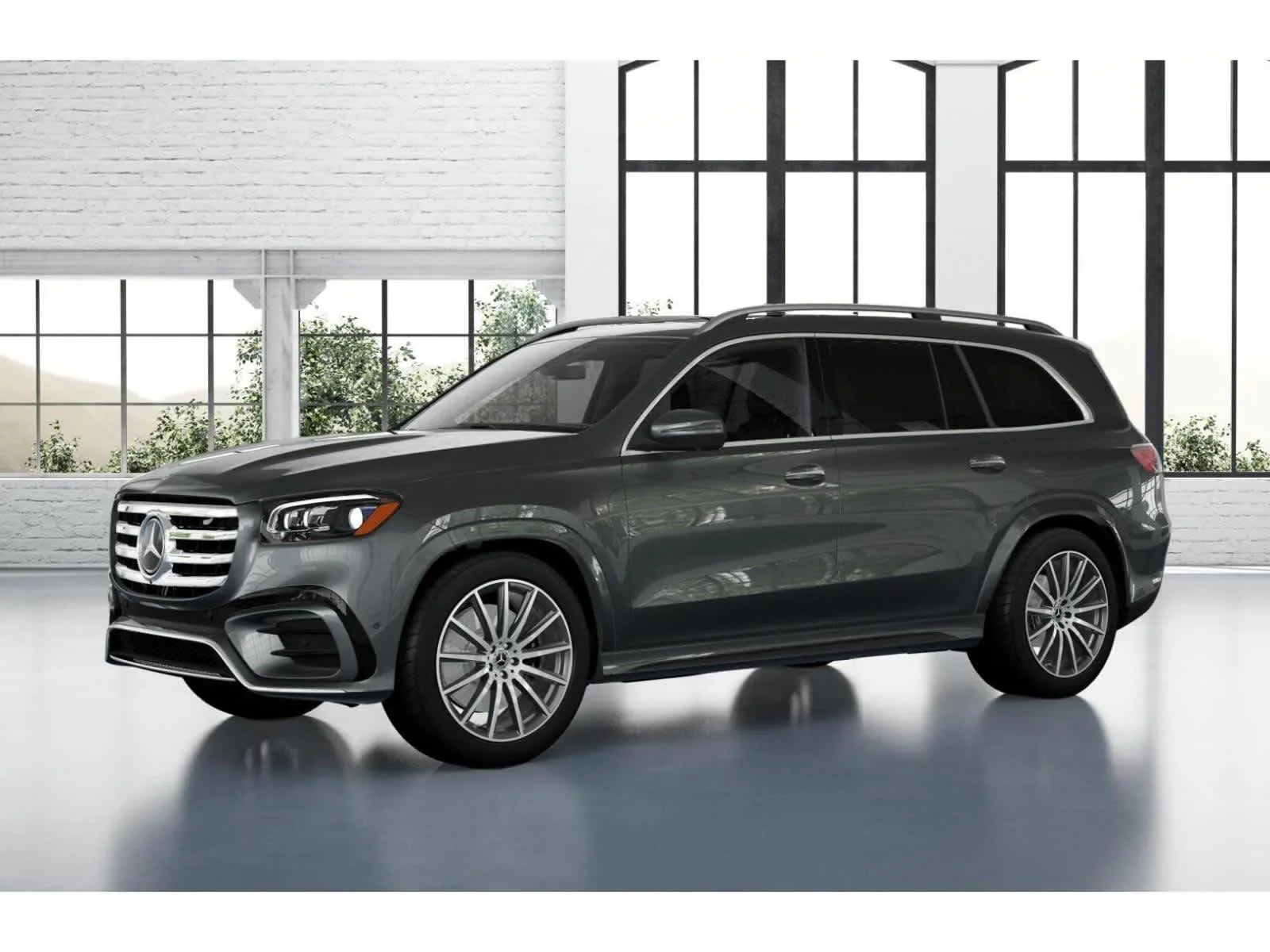 Used 2025 Selenite Grey Metallic Mercedes-Benz GLS 450 image 69