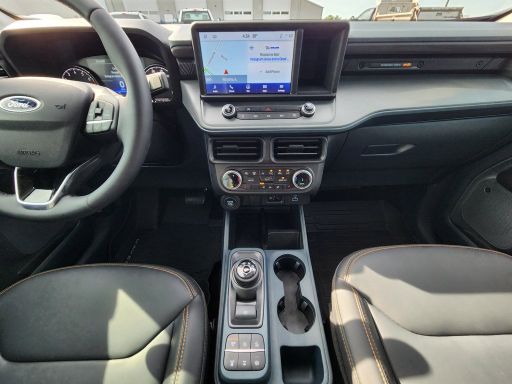 Used 2024 Azure Gray Metallic Tri-Coat Ford LARIAT Advanced image 26