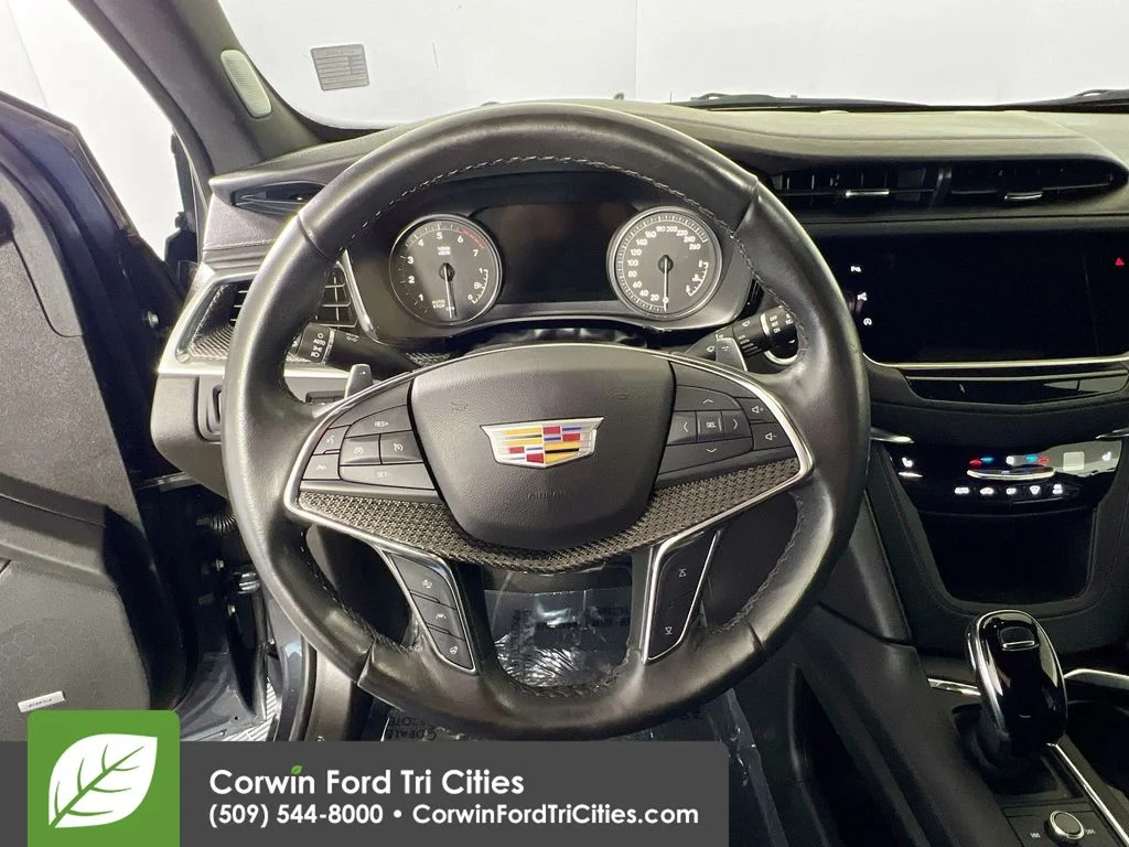 Used 2023 Stellar Black Metallic Cadillac Sport image 8