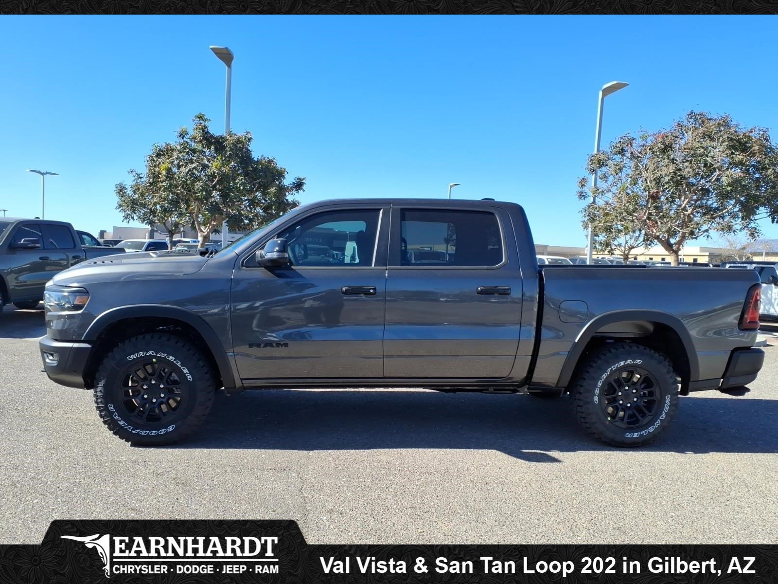 New 2026 Granite Crystal Metallic Clear-Coat Exterior Paint RAM Rebel image 3