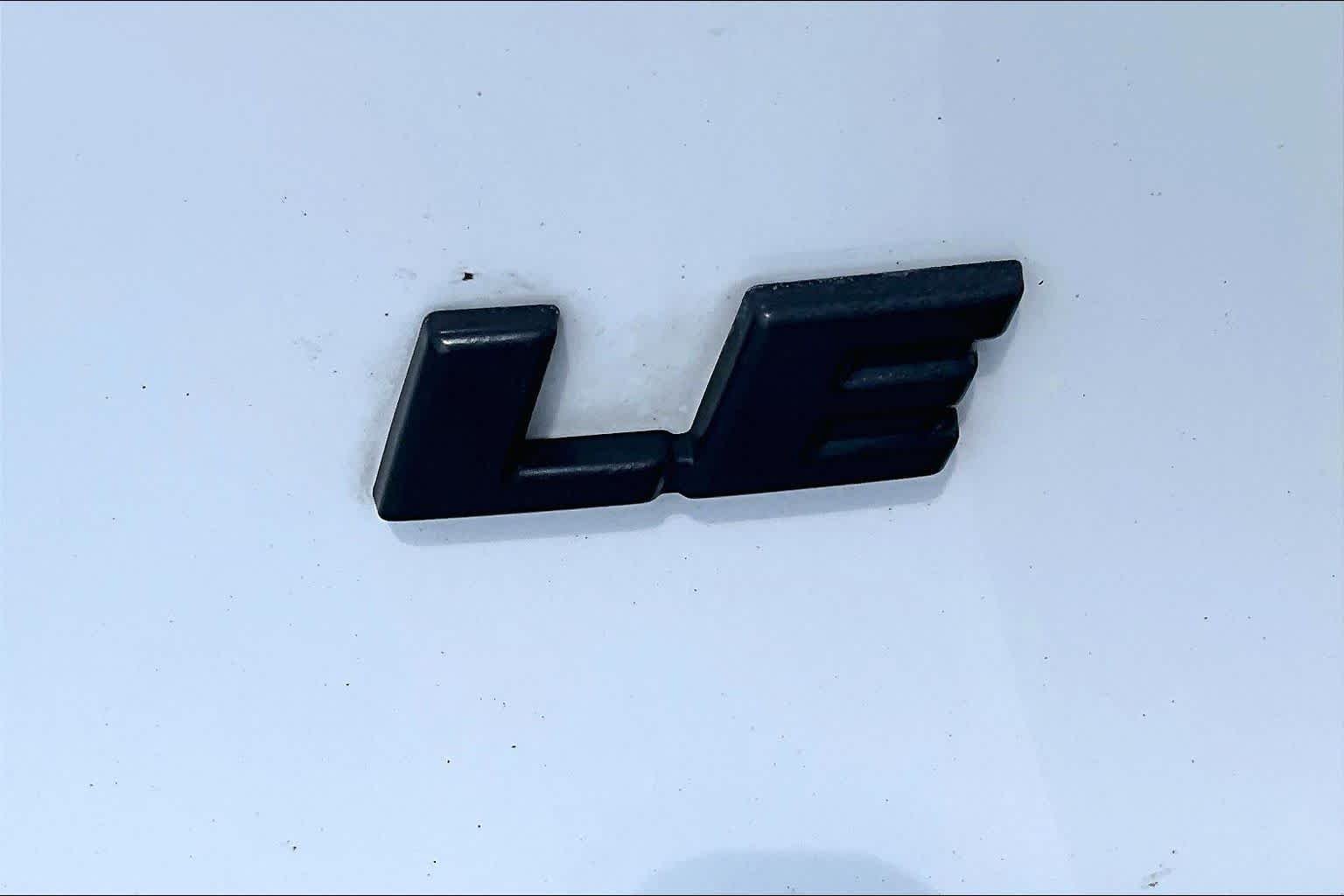 Used 2021 Super White Toyota LE image 10