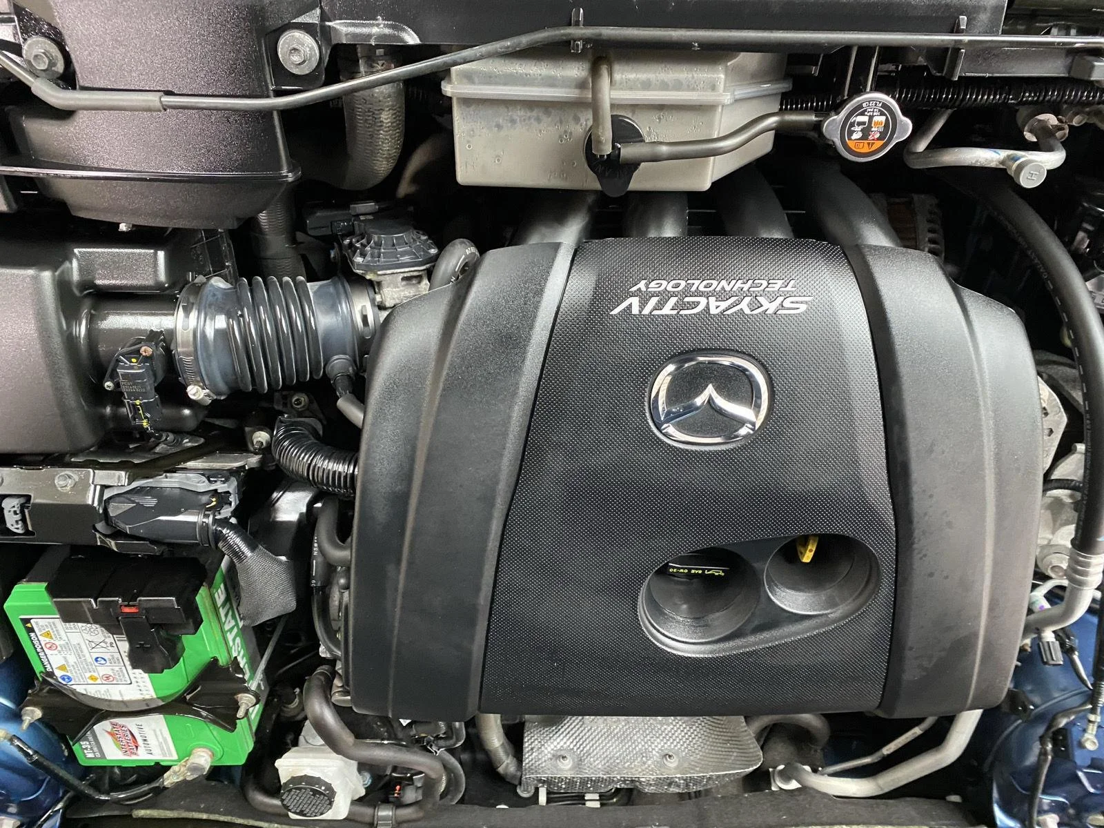 Used 2018 Eternal Blue Mica Mazda Touring image 9