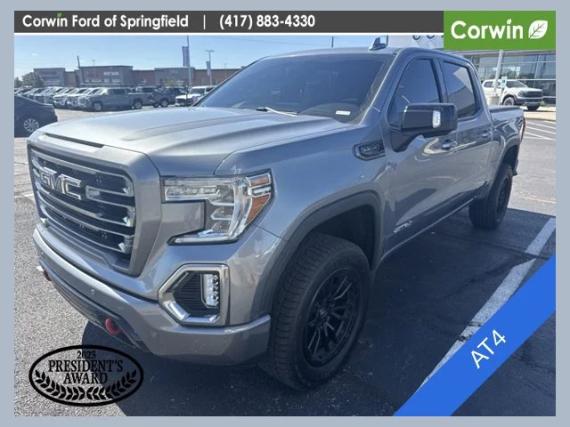 Used 2019 Satin Steel Metallic GMC AT4 image 1