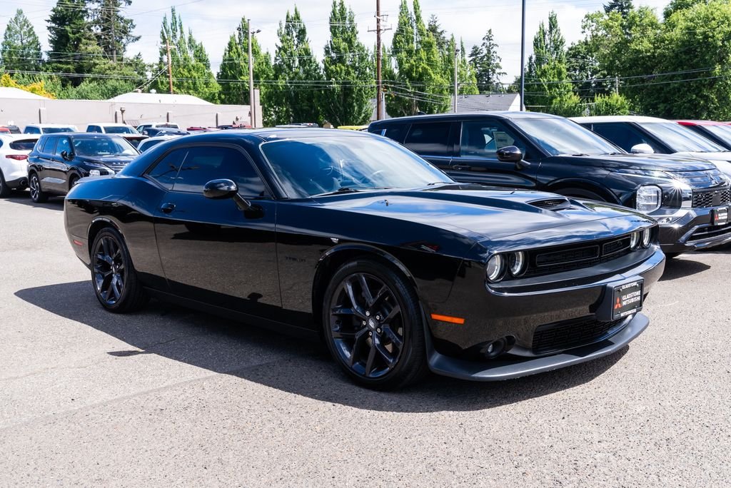 Used 2020 Pitch Black Clearcoat Dodge R/T image 1