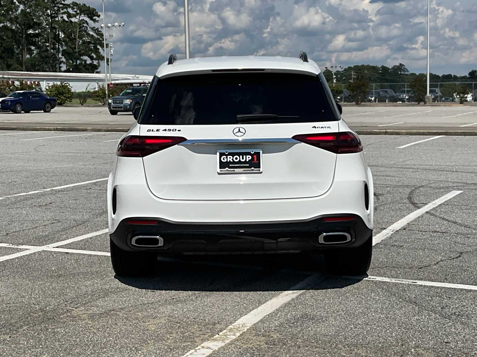 Certified Used 2025 Polar White Mercedes-Benz GLE 450e image 40
