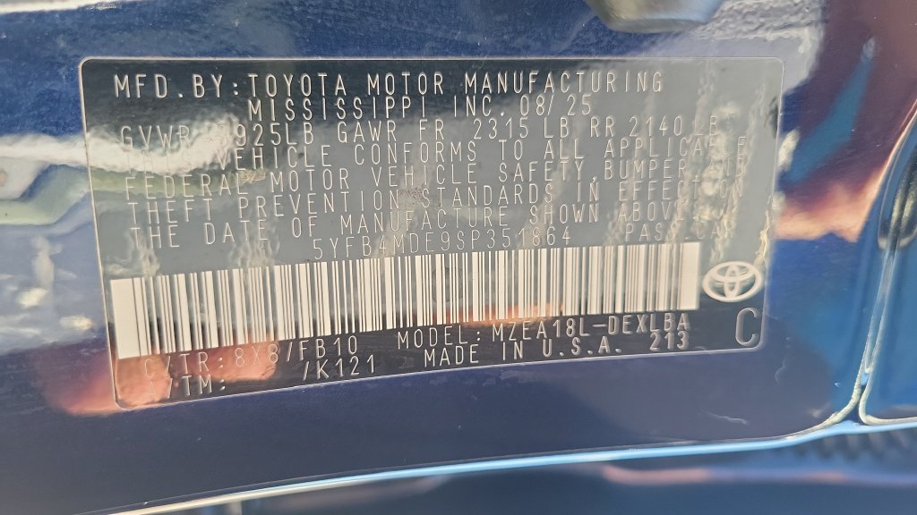 Certified Used 2025  Toyota LE image 23