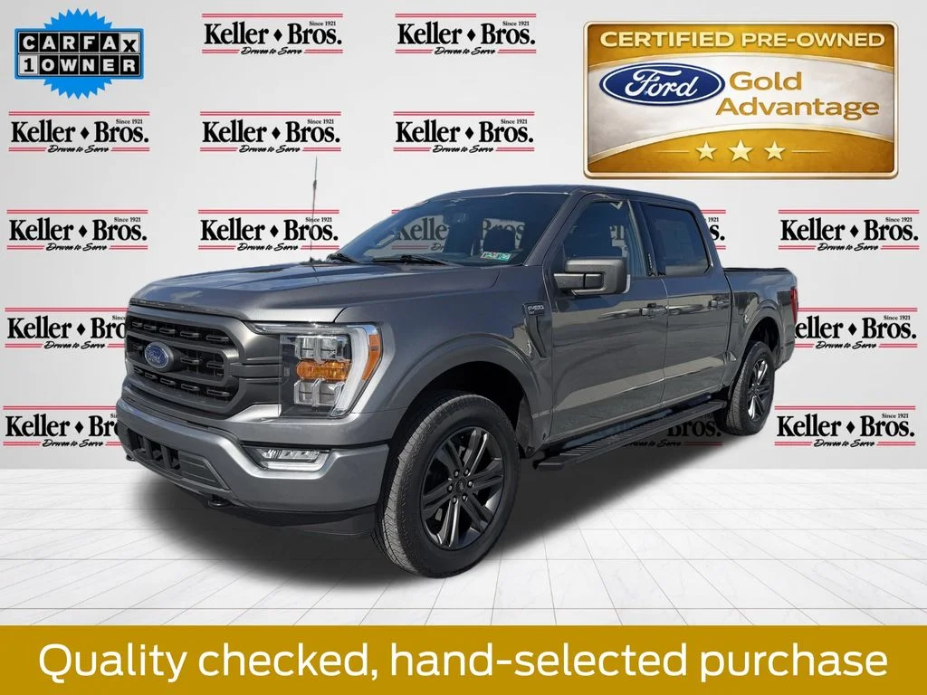 Certified Used 2023 Carbonized Gray Metallic Ford XLT image 4