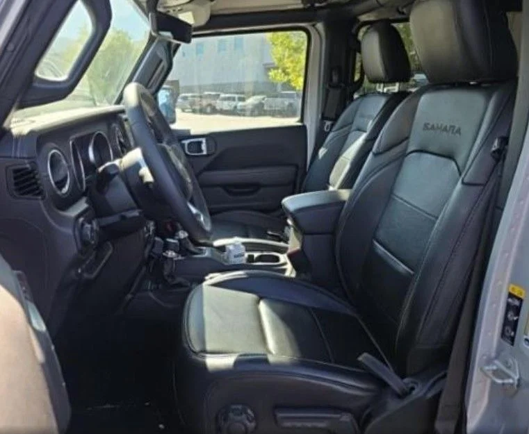 Used 2023 Silver Jeep Sahara 4xe image 4