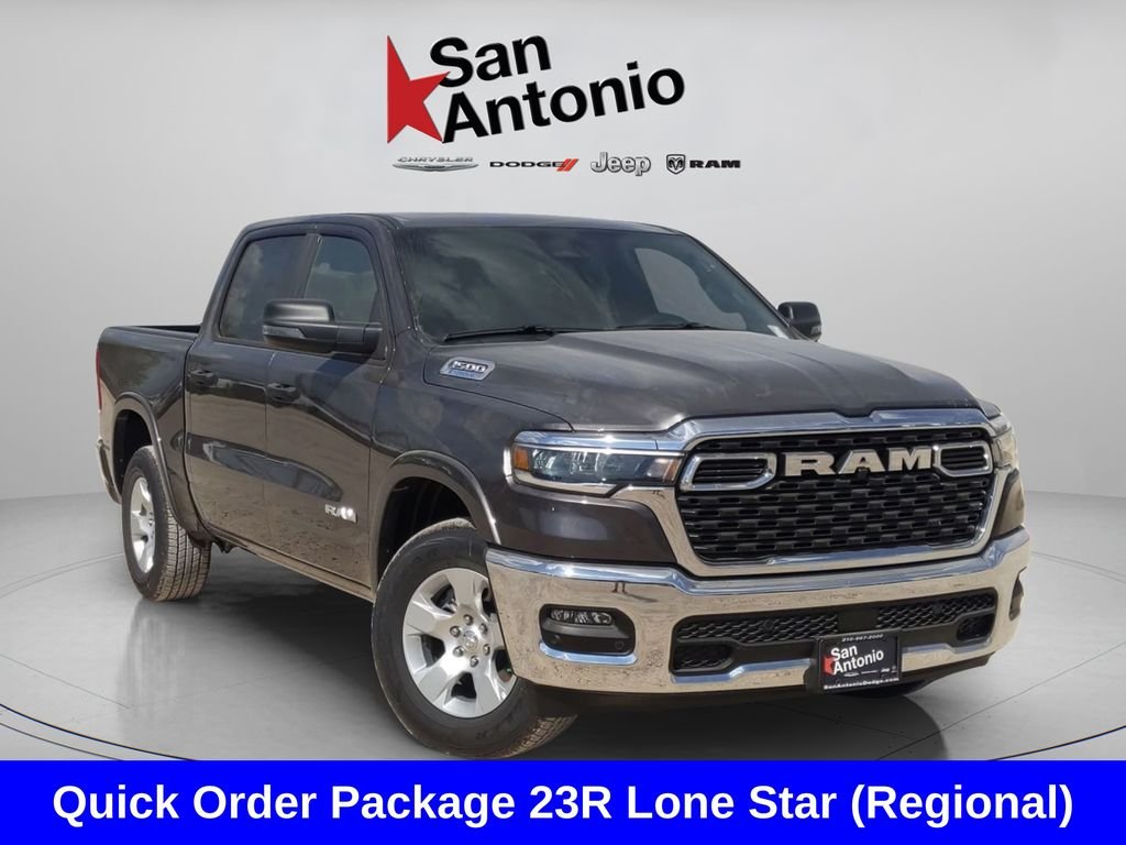 New 2025 Granite Crystal Metallic Clear-Coat Exterior Paint RAM Big Horn/Lone Star image 2