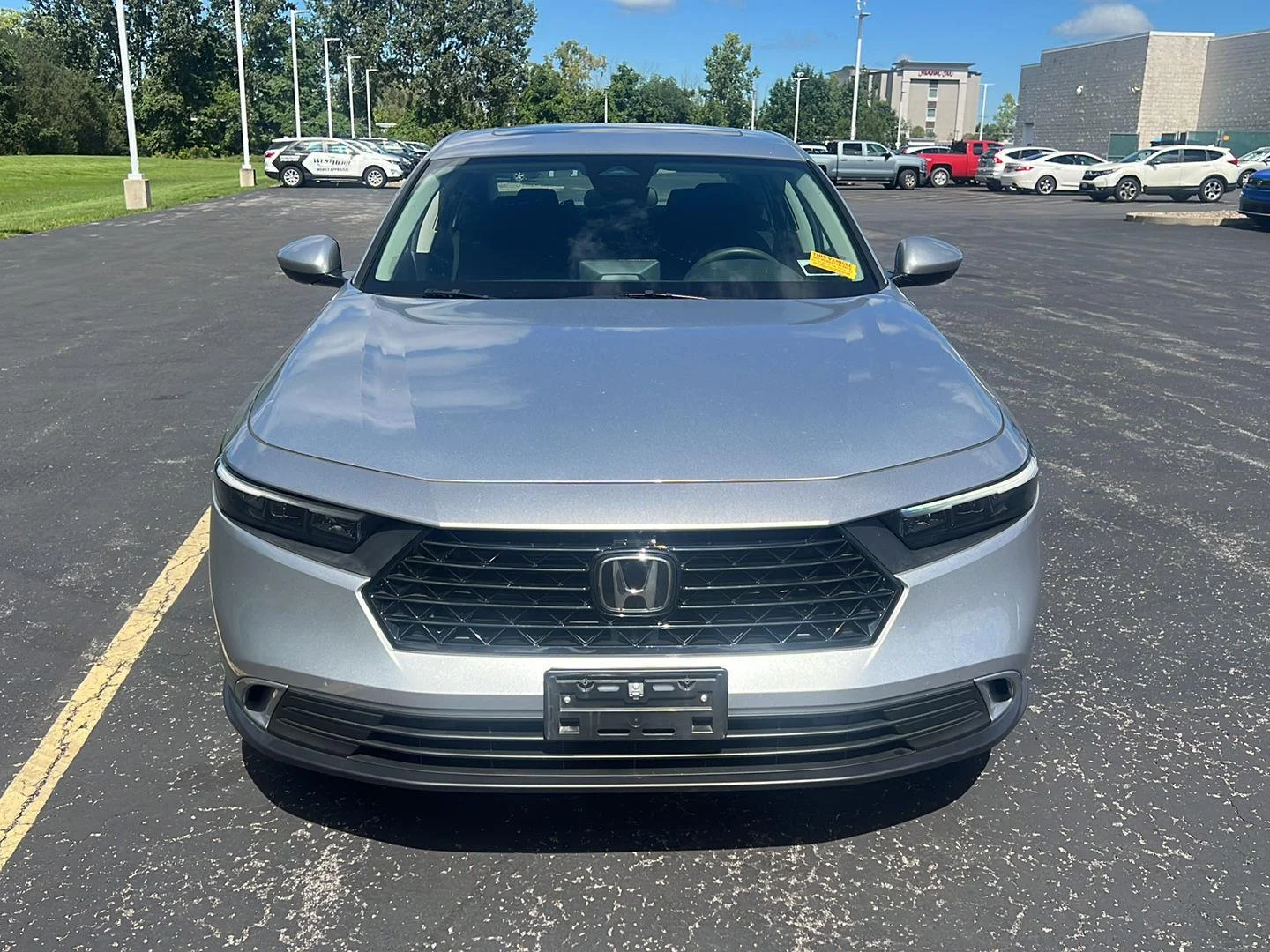 Used 2024 Solar Silver Metallic Honda EX image 10
