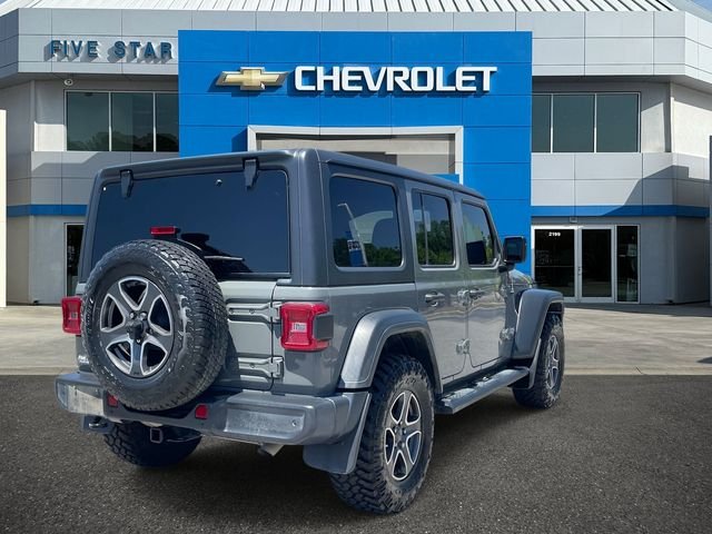 Used 2020 Gray Jeep Unlimited Sport S image 6