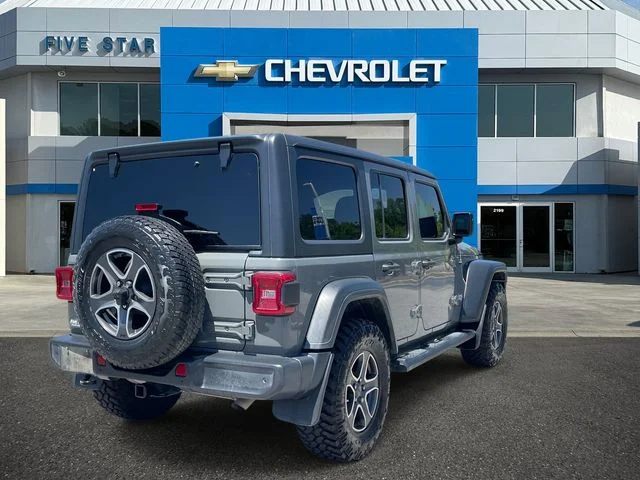 Used 2020 Gray Jeep Unlimited Sport S image 6