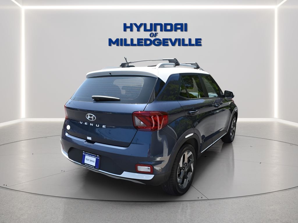 Used 2025 Denim w/White Roof Hyundai Limited image 5