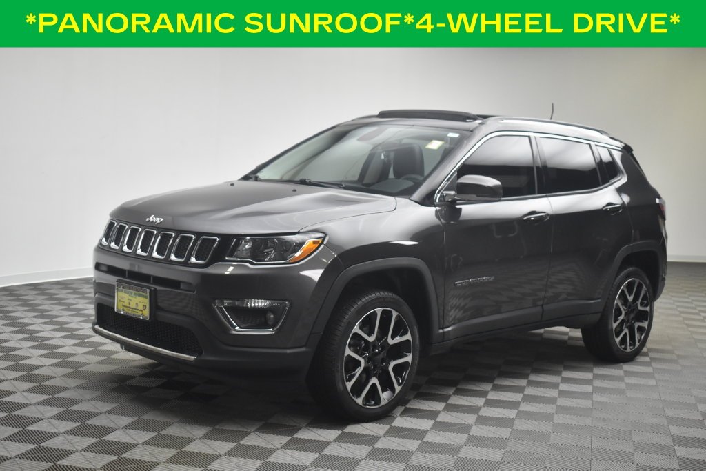 Used 2018 Jeep Compass Limited with VIN 3C4NJDCB6JT320547 for sale in Barberton, OH