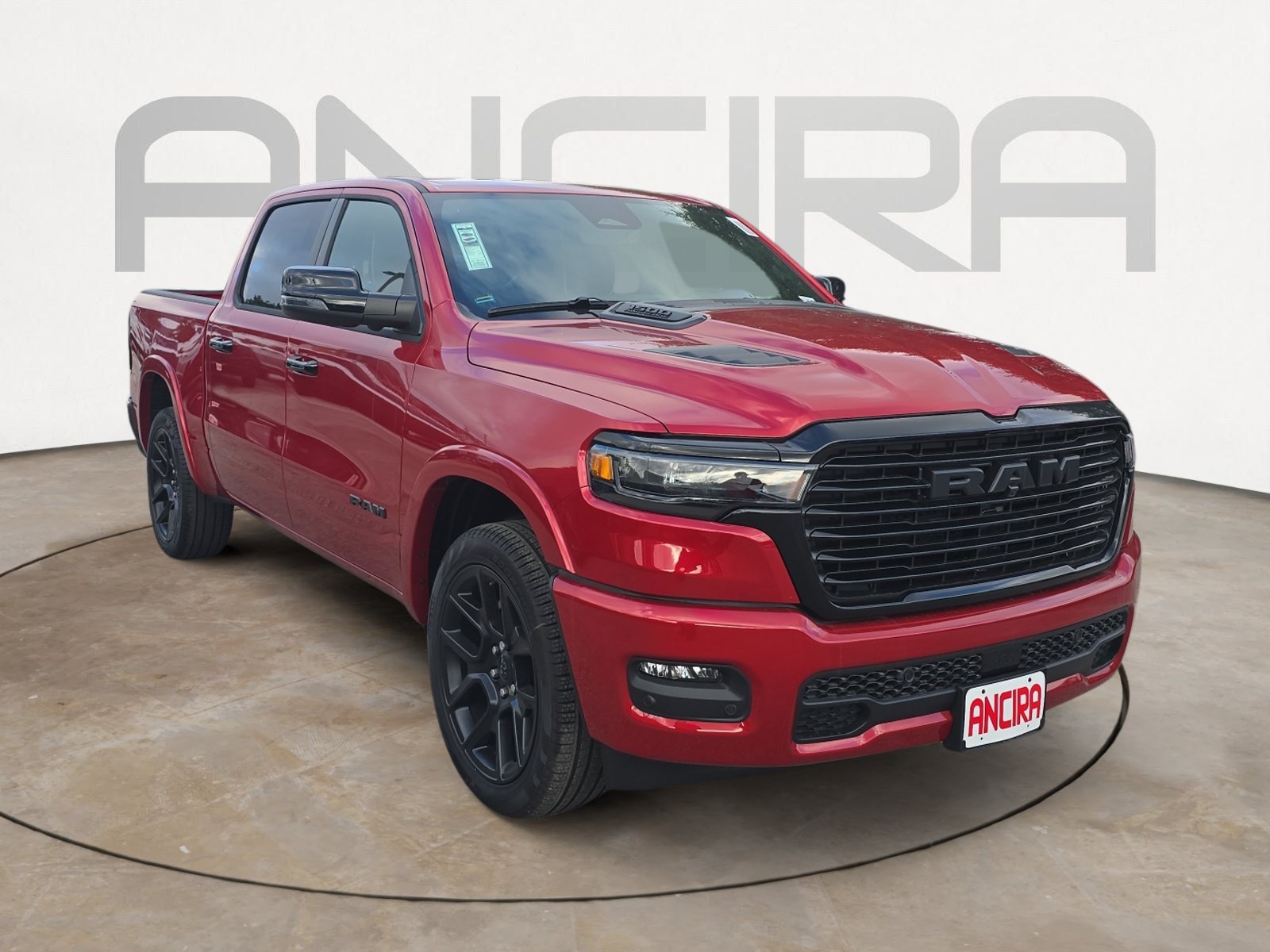 New 2026 Molten Red Pearlcoat RAM Laramie image 4