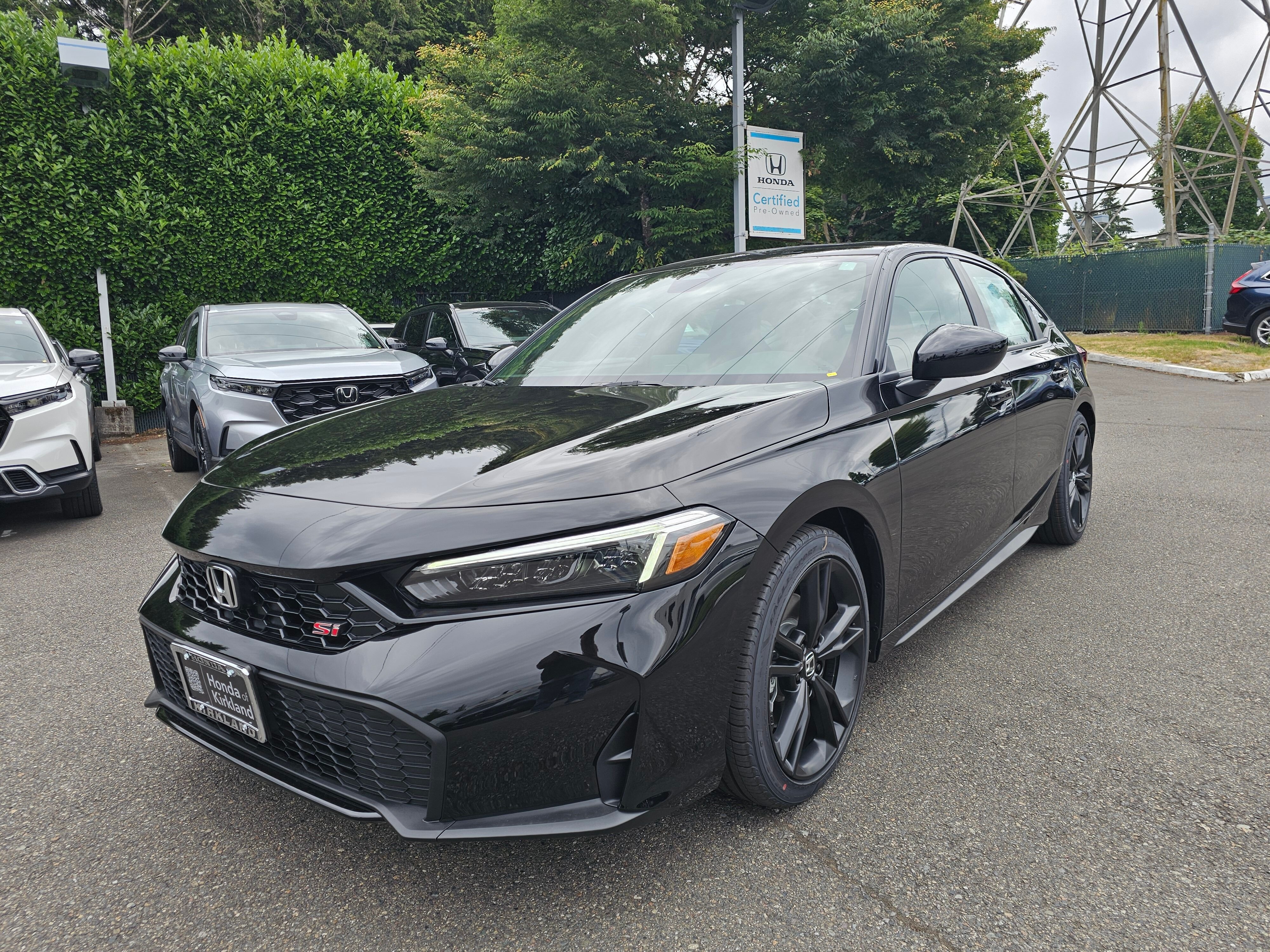 New 2026 Crystal Black Pearl Honda Si image 3