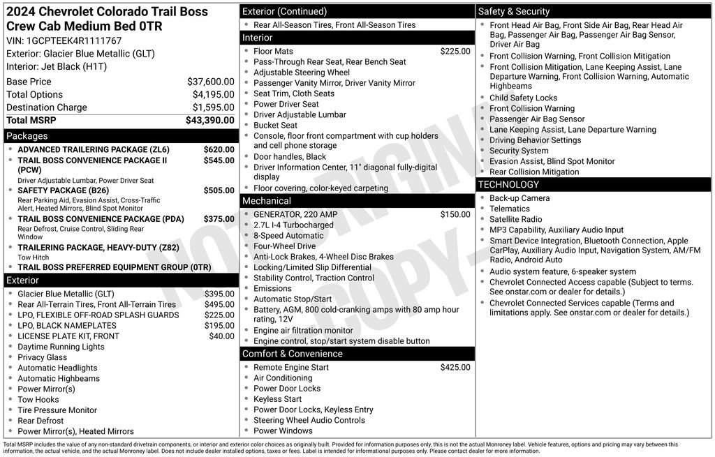 2024 Chevrolet Colorado Trail Boss - Photo 45