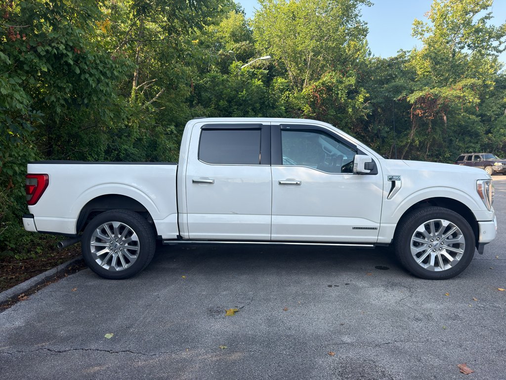 Used 2023 Star White Metallic Tri-Coat Ford Limited image 12
