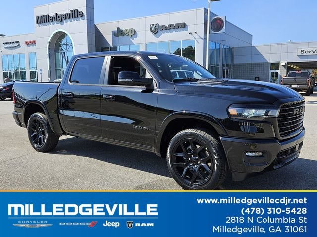 New 2026 Diamond Black Crystal Pearl-Coat Exterior Paint RAM Laramie image 1