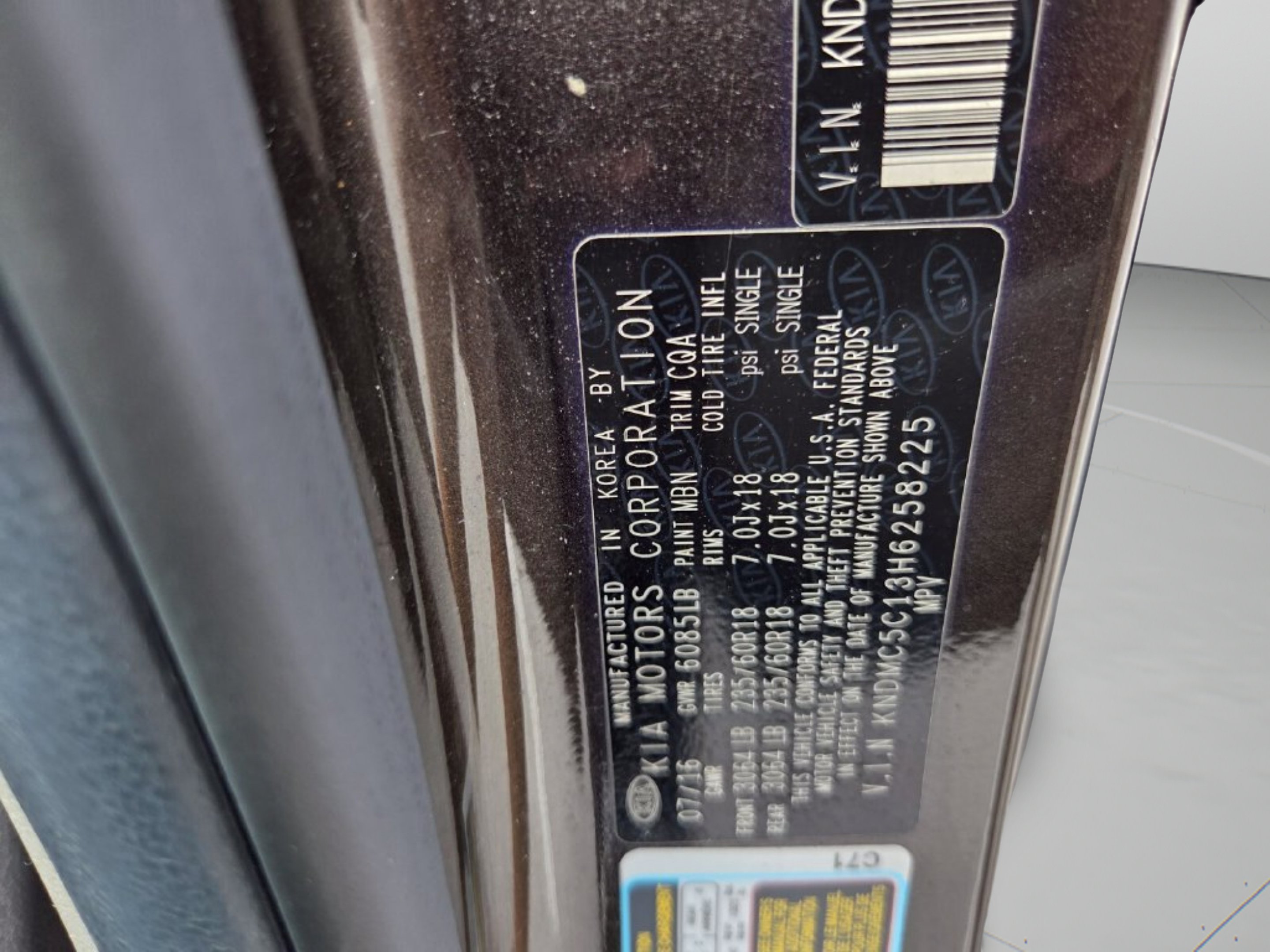 Used 2017 Titanium Bronze Kia EX image 18